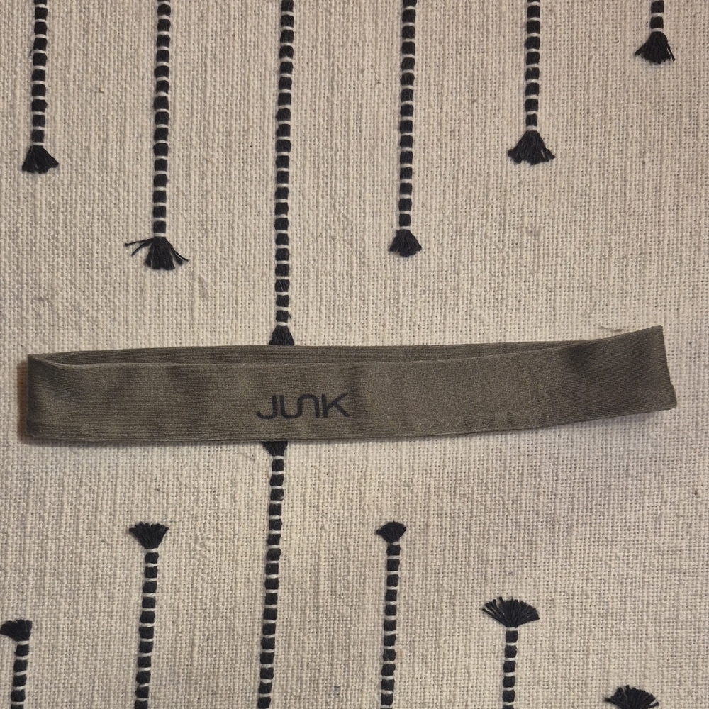JUNK Thin Olive Green Headband